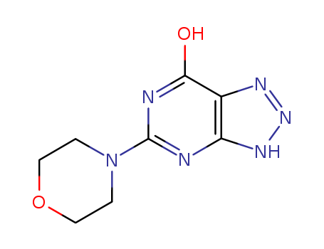 7H-1,2,3-Triazolo[4,5-d]pyrimidin-7-one,3,6-dihydro-5-(4-morpholinyl)- cas  94646-53-4