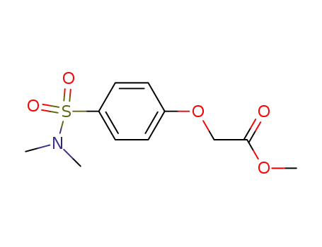 (4-dimethylsulfamoyl-phenoxy)-acetic acid methyl ester
