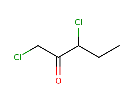 Molecular Structure of 98353-47-0 (2-Pentanone,  1,3-dichloro-)