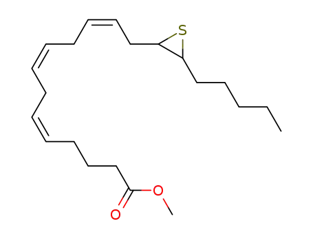 (5Z,8Z,11Z)-13-(3-Pentyl-thiiranyl)-trideca-5,8,11-trienoic acid methyl ester