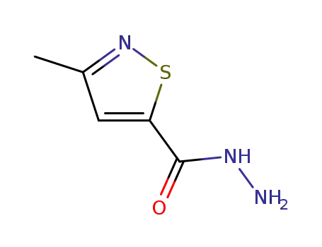 5-Isothiazolecarboxylic  acid,  3-methyl-,  hydrazide