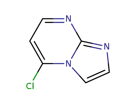 Molecular Structure of 944896-82-6 (5-Chloroimidazol[1,2-a]pyrimidine)