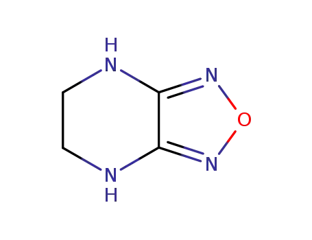 Molecular Structure of 98778-06-4 ([1,2,5]Oxadiazolo[3,4-b]pyrazine,1,3,5,6-tetrahydro-(9CI))