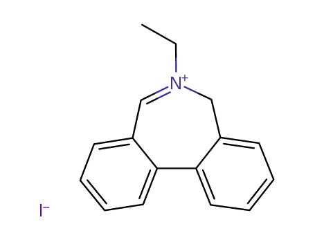 Molecular Structure of 94242-94-1 (6-Ethyl-5H-dibenz<c,e>azepine iodide)