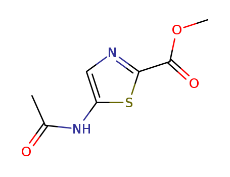 2-THIAZOLECARBOXYLIC ACID,5-ACETAMIDO-,METHYL ESTER