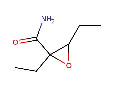 Molecular Structure of 98435-84-8 (Valeramide, 2,3-epoxy-2-ethyl- (6CI))
