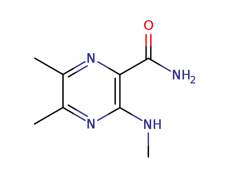 Pyrazinamide, 5,6-dimethyl-3-methylamino- (6CI)