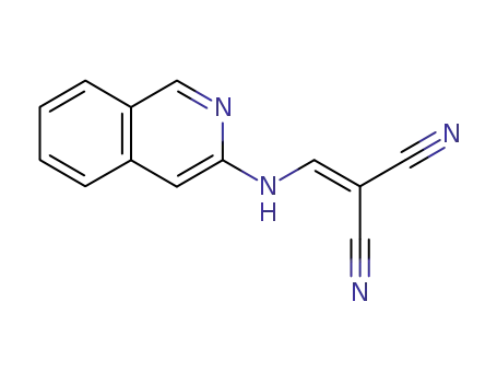 2-(Isoquinolin-3-ylaminomethylene)-malononitrile