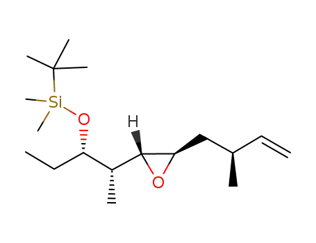 tert-butyl[((1S,2S)-1-ethyl-2-{(2R,3R)-3-[(2S)-2-methylbut-3-en-1-yl]oxiran-2-yl}propyl)oxy]dimethylsilane