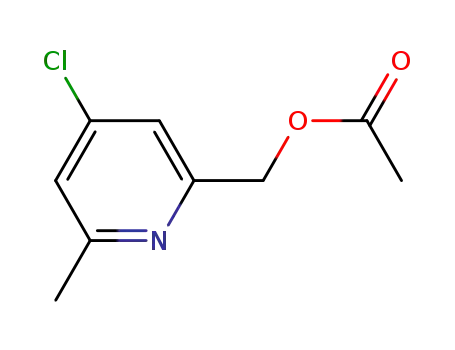 acetic 4-chloro-6-methyl-2-pyridinylmethyl ester