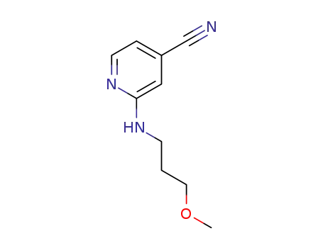 2-((3-Methoxypropyl)amino)isonicotinonitrile