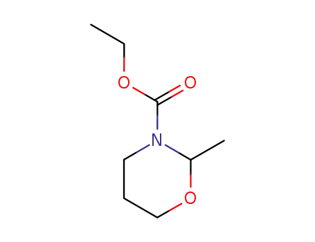 2H-1,3-Oxazine-3(4H)-carboxylic  acid,  dihydro-2-methyl-,  ethyl  ester