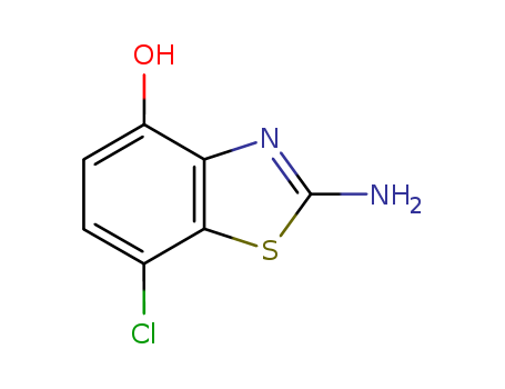 4-BENZOTHIAZOLOL,2-AMINO-7-CHLORO-CAS