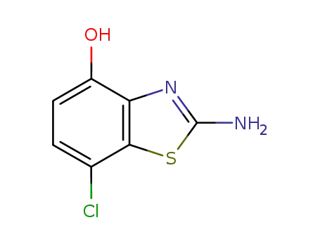 4-Benzothiazolol,2-amino-7-chloro-(6CI)