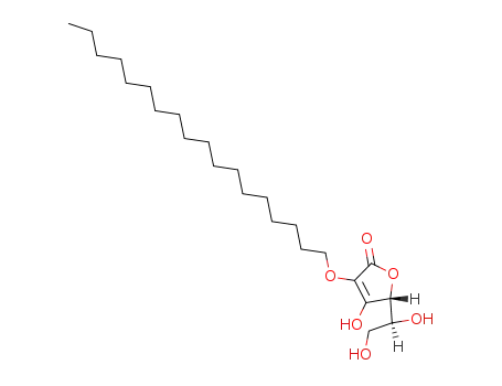 Molecular Structure of 98829-12-0 (2-O-octadecylascorbic acid)