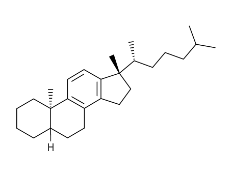 17β-Methyl-18-nor-5α,10α-cholesta-8,11,13-triene