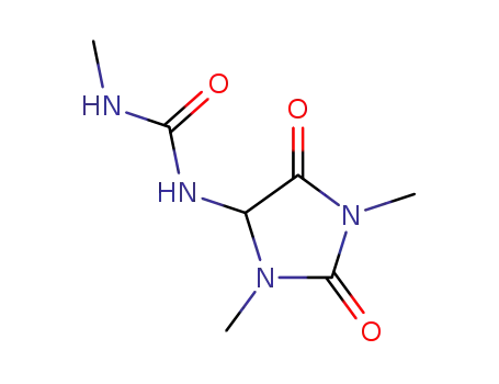 Molecular Structure of 98095-77-3 (1,3,8-trimethylallantoin)