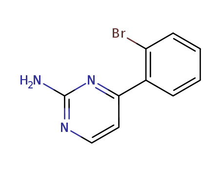 4-(2-BROMOPHENYL)PYRIMIDIN-2-AMINE