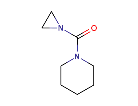 Piperidine, 1-(1-aziridinylcarbonyl)- (6CI)