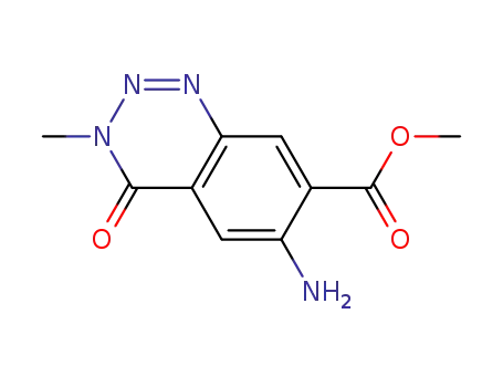 methyl 6-amino-3-methyl-4-oxo-3,4-dihydro-1,2,3-benzotriazine-7-carboxylate
