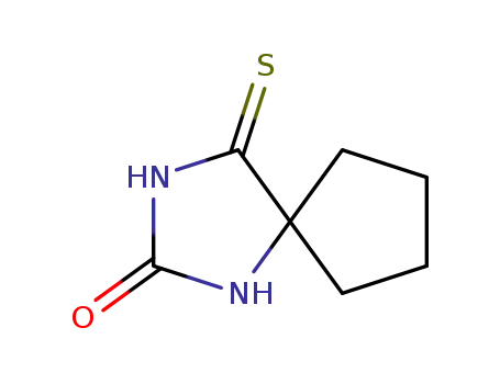 1,3-Diazaspiro[4.4]nonane-2,4-dione,4-thio-(6CI)