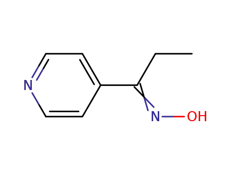 1-Propanone,1-(4-pyridinyl)-,oxime(9CI)