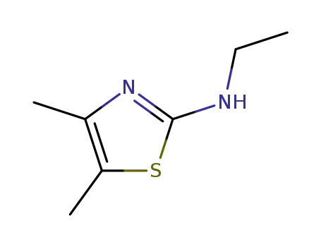 Thiazole,  2-ethylamino-4,5-dimethyl-  (6CI)