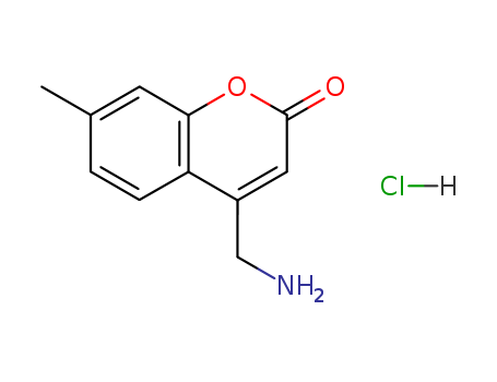 2H-1-BENZOPYRAN-2-ONE,4-(AMINOMETHYL)-7-METHYL- HCL
