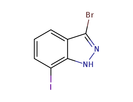 1H-Indazole,3-bromo-7-iodo-