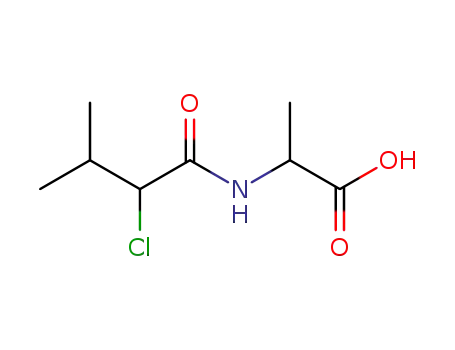 Alanine,  N-(2-chloro-3-methylbutyryl)-  (6CI)
