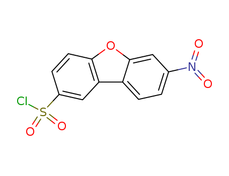 7-NITRODIBENZOFURAN-2-SULFONYL CHLORIDE