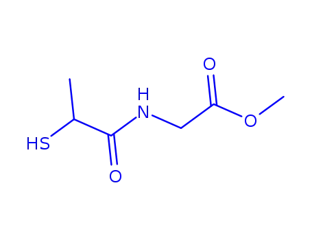 글리신, N-(2-메르캅토-1-옥소프로필)-, 메틸 에스테르