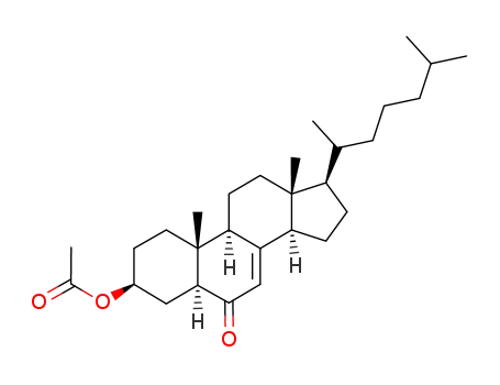 3β-アセチルオキシ-5α-コレスタ-7-エン-6-オン