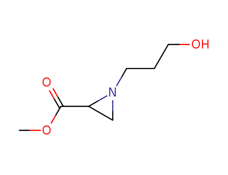 2-AZIRIDINECARBOXYLIC ACID 1-(3-HYDROXYPROPYL)-,METHYL ESTER
