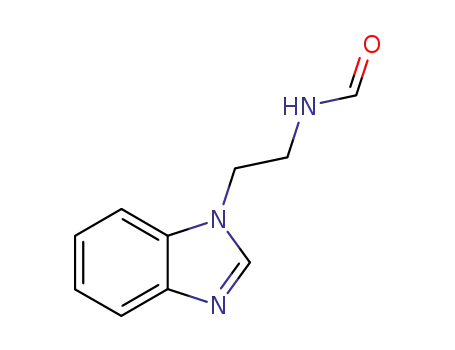 Formamide, N-[2-(1-benzimidazolyl)ethyl]- (6CI)