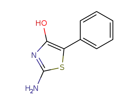 Molecular Structure of 98879-58-4 (2-AMINO-5-PHENYL-1,3-THIAZOL-4-OL)