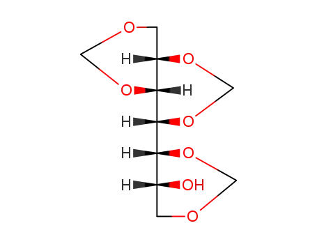 Molecular Structure of 94625-22-6 (1,3:2,4:5,7-Trimethylene-beta-sedoheptitol)