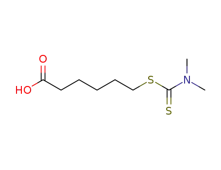 6-[(Dimethylcarbamothioyl)sulfanyl]hexanoic acid