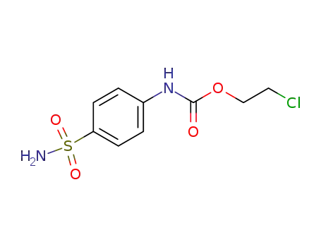 2-chloroethyl 4-(aminosulfonyl)phenylcarbamate