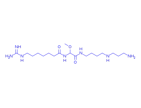 Molecular Structure of 114760-35-9 (methyldeoxyspergualin)
