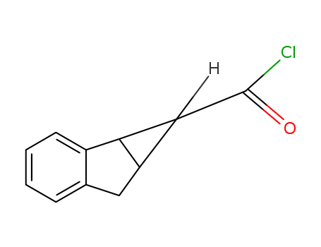 Cycloprop[a]indene-1-carbonylchloride, 1,1a,6,6a-tetrahydro-, (1a,1aa,6aa)- (9CI)