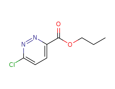 3-PYRIDAZINECARBOXYLIC ACID, 6-CHLORO-, PROPYL ESTER