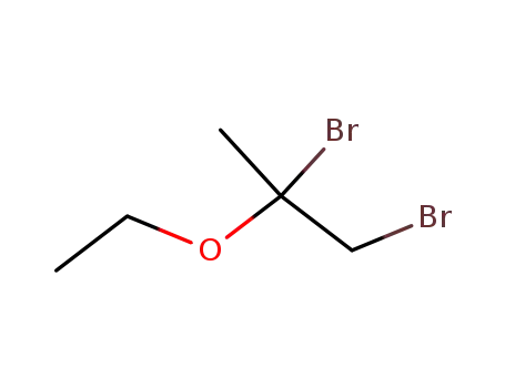 Molecular Structure of 412013-01-5 (2-ethoxy-1,2-dibromo-propane)