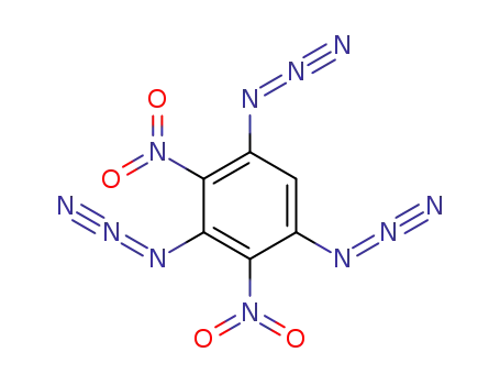 Molecular Structure of 98137-93-0 (1,3,5-Triazido-2,4-dinitro-benzene)