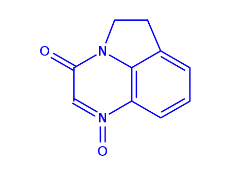 Molecular Structure of 98379-98-7 (3H-Pyrrolo[1,2,3-de]quinoxalin-3-one,5,6-dihydro-,1-oxide(9CI))