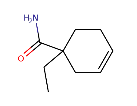 Molecular Structure of 99062-42-7 (3-Cyclohexene-1-carboxamide,1-ethyl-(6CI))