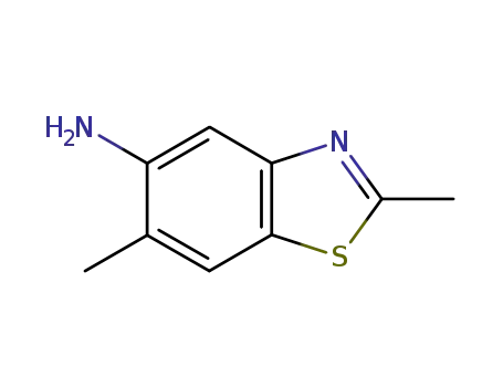 벤조티아졸, 5-아미노-2,6-디메틸-(6CI)