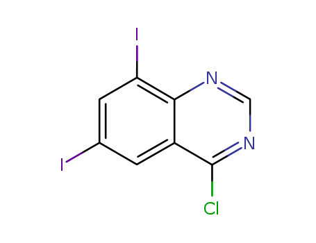 4-CHLORO-6,8-DIIODOQUINAZOLINE