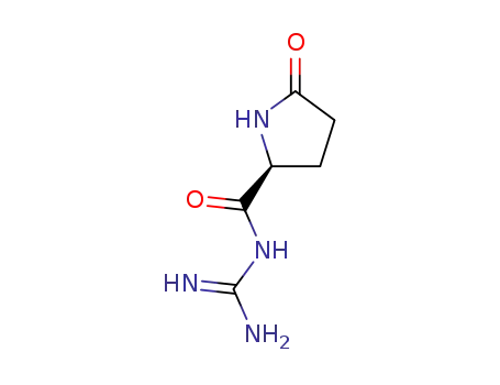 2-피롤리딘카르복사미드,N-아미디노-5-옥소-(6CI)
