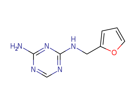 N-(2-Furylmethyl)-1,3,5-triazine-2,4-diamine